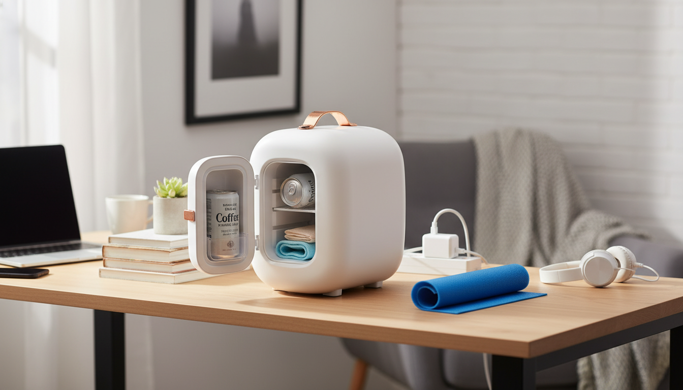 4L Portable Mini Fridge: Cooling & Warming for Small Spaces