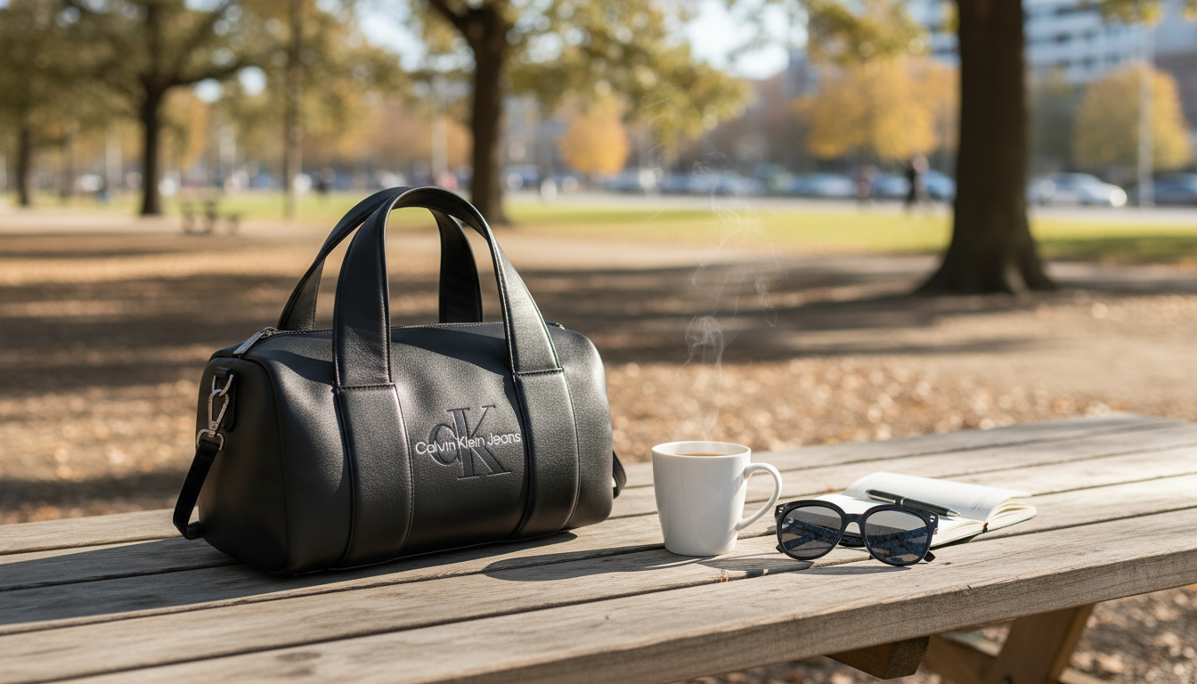 Calvin Klein Jeans Faux Leather Bag: Everyday Minimal Style