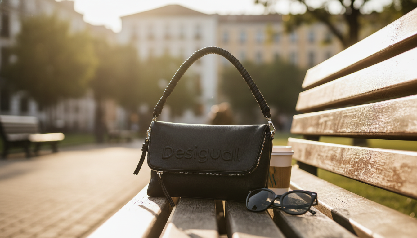 Desigual Women’s Bag in Black: Medium, Daily-Ready