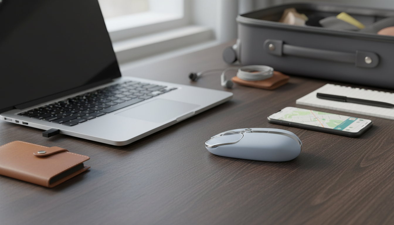 Ultra-Slim 2.4G USB Wireless Mouse for Travel