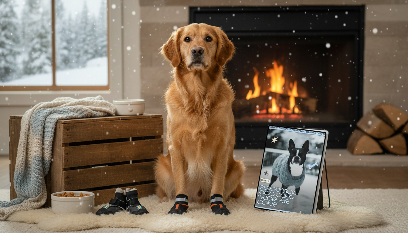 Winter Dog Care: Paw Protection, Safety Tips + Checklist