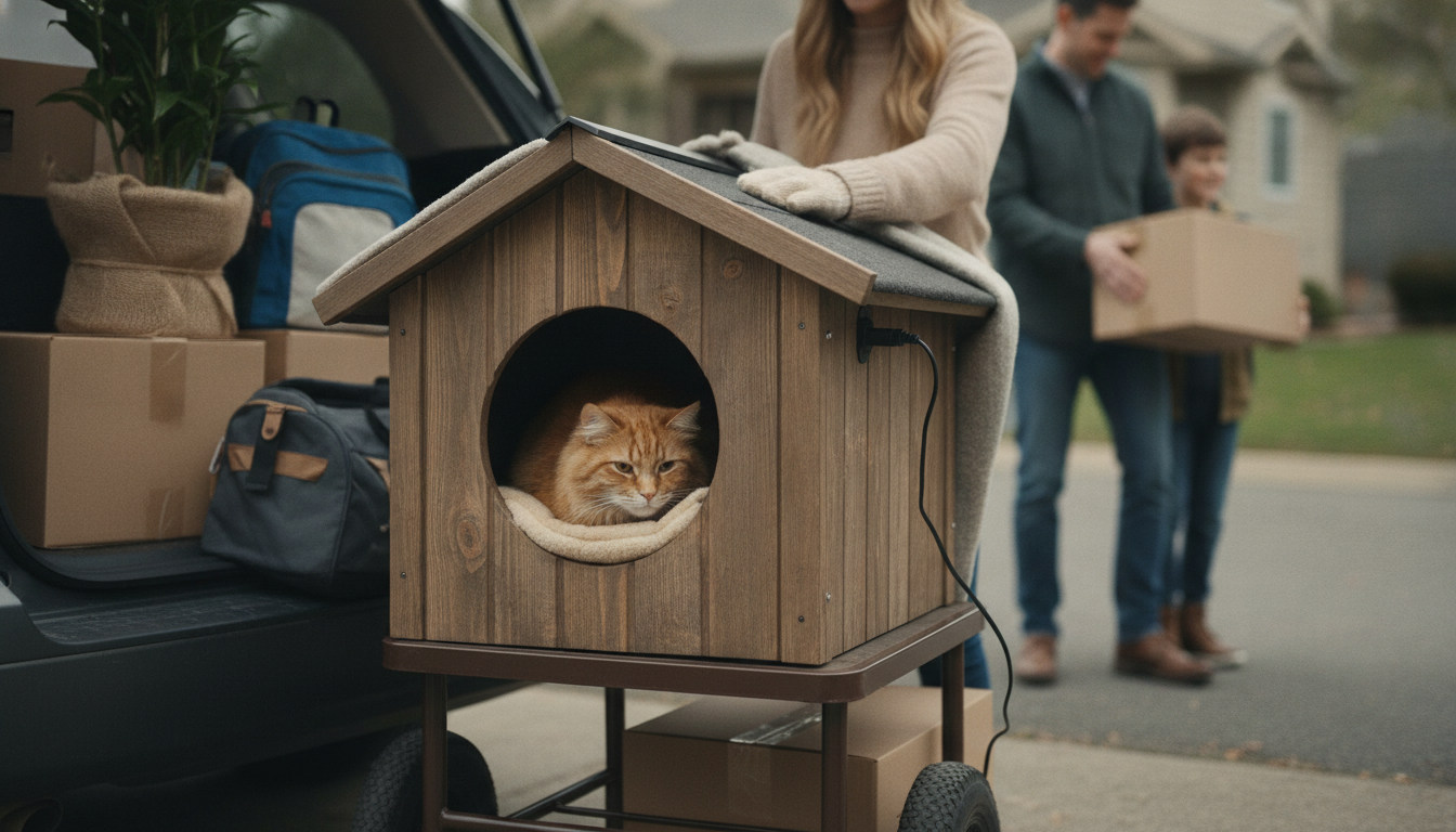 Heated Outdoor Cat Houses: When They’re Needed