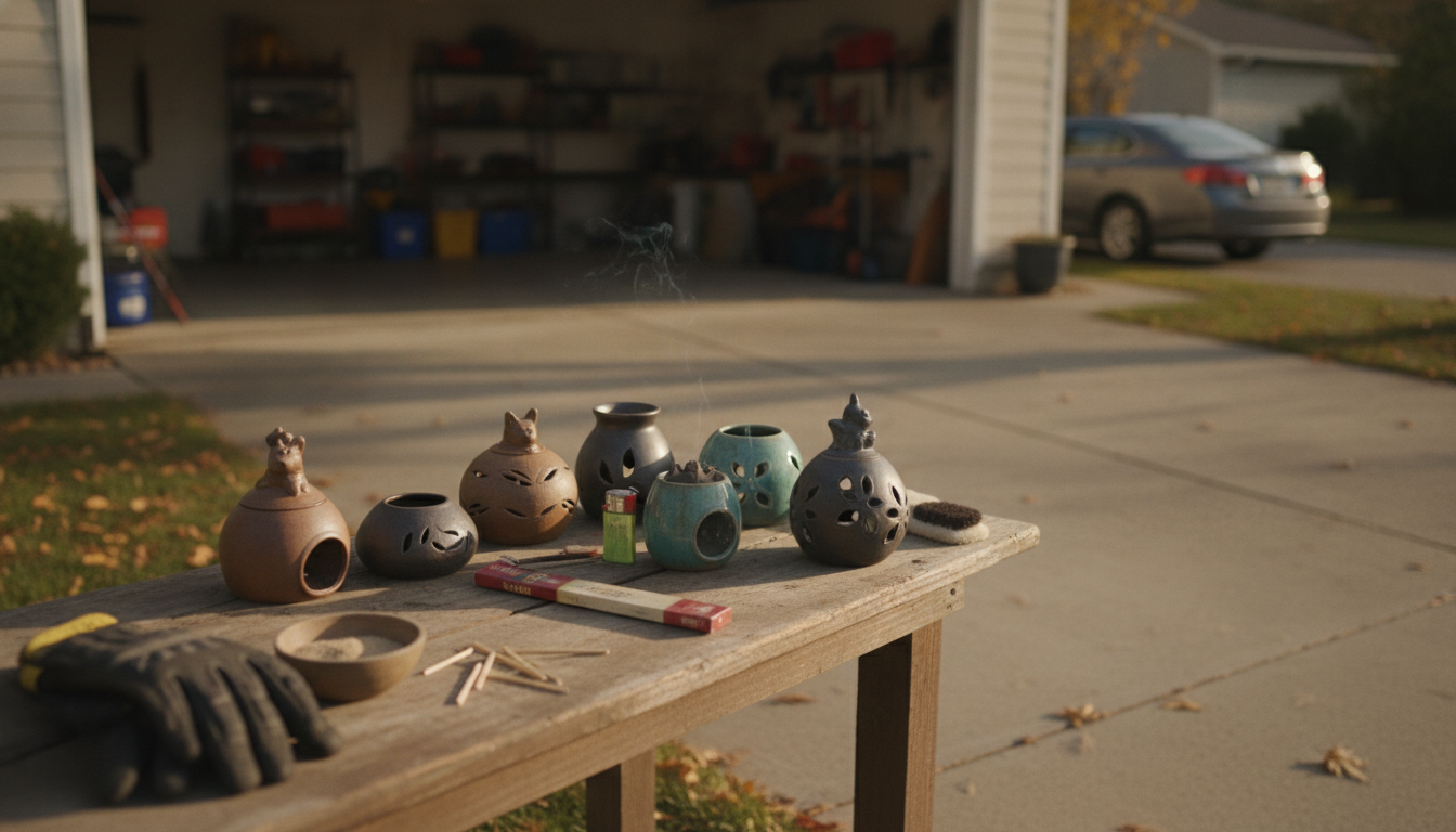 Ceramic Incense Holder: Safe Setup, Lighting & Cleaning