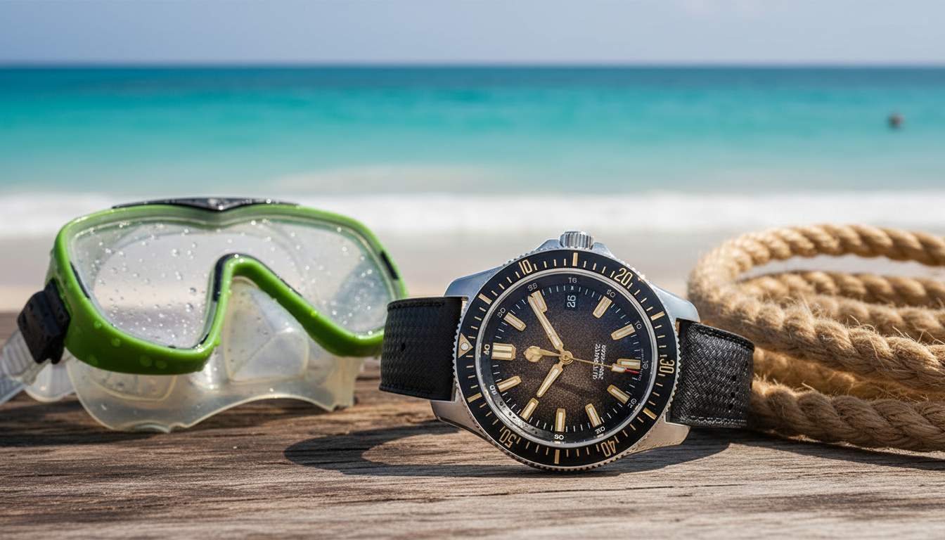 40mm Automatic Diver: Ceramic Bezel, Gradient Dial