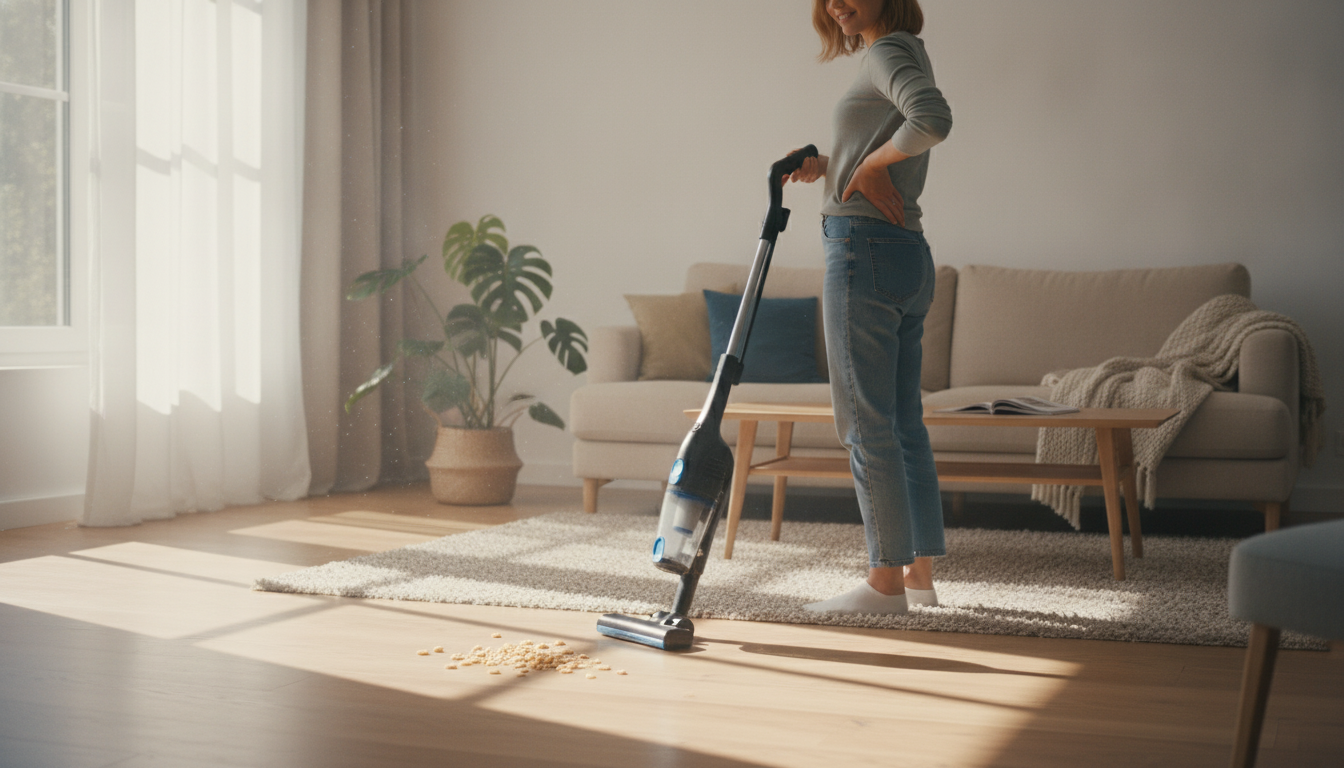 600W Cordless Vacuum Cleaner for Fast Daily Touch-Ups