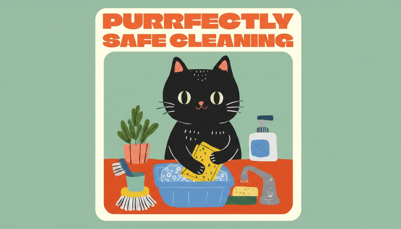 Cat-Safe Cleaning Checklist: Low-Fume, Low-Residue Home