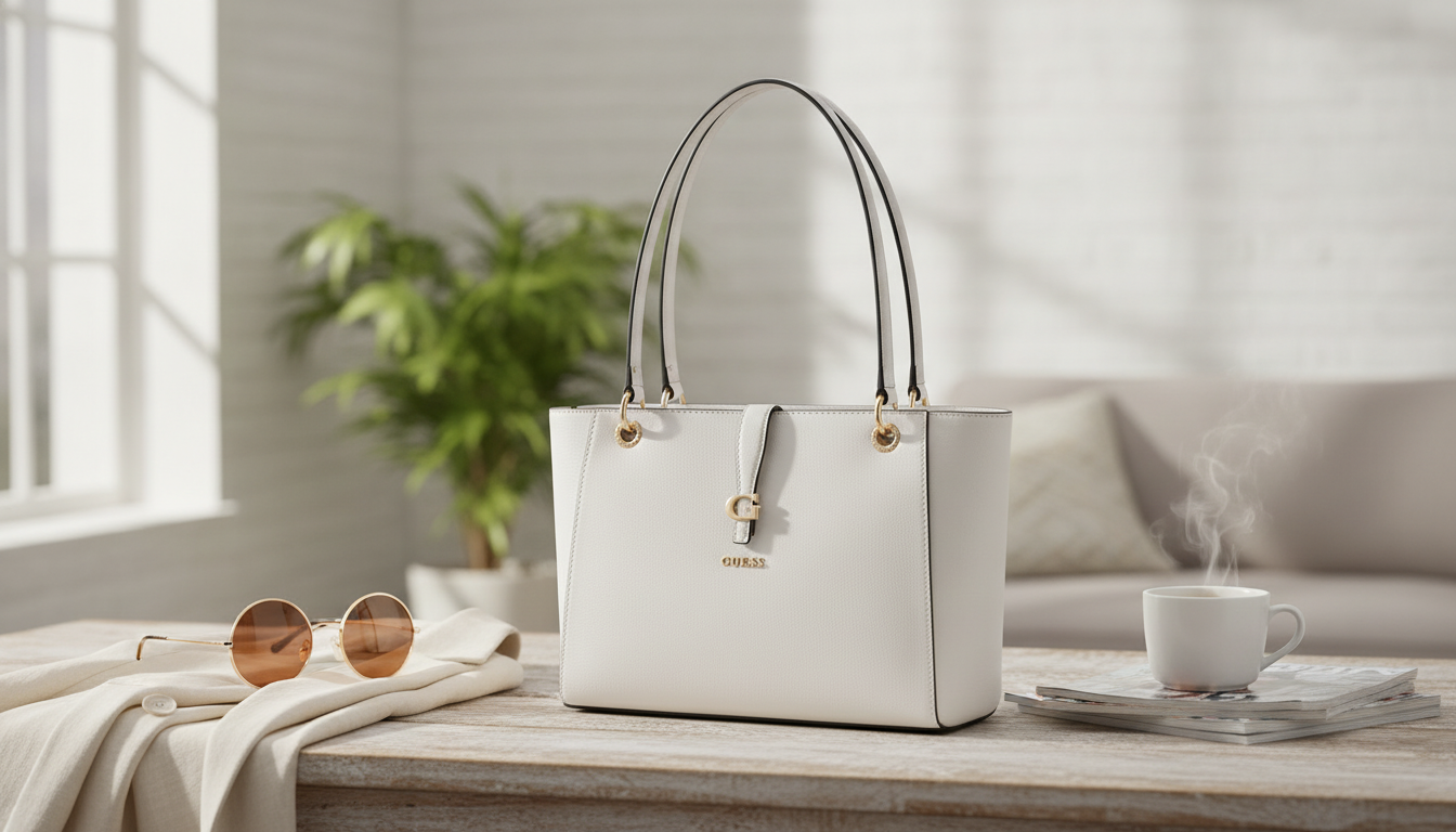 GUESS Women’s White Handbag Review: Crisp Everyday Style