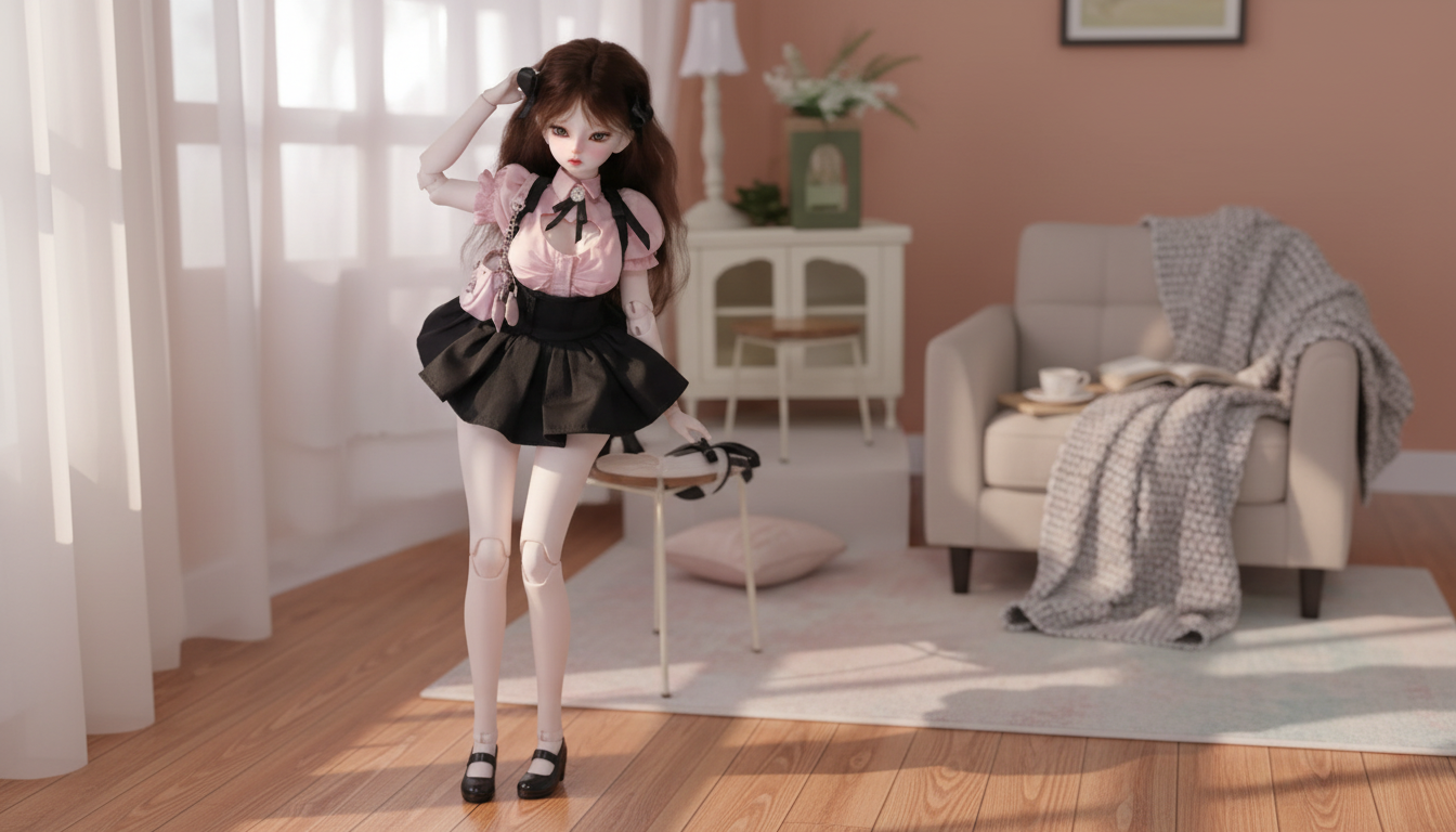 Joan 1/4 BJD: Curvy Resin Campus Dancer Styling Guide