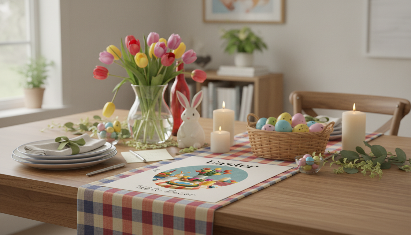 Printable Easter Table Décor Checklist & Spring Plan