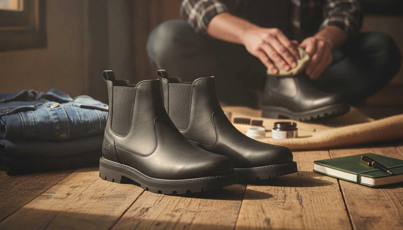 Timberland Men’s Leather Boots: Fit, Care & Specs