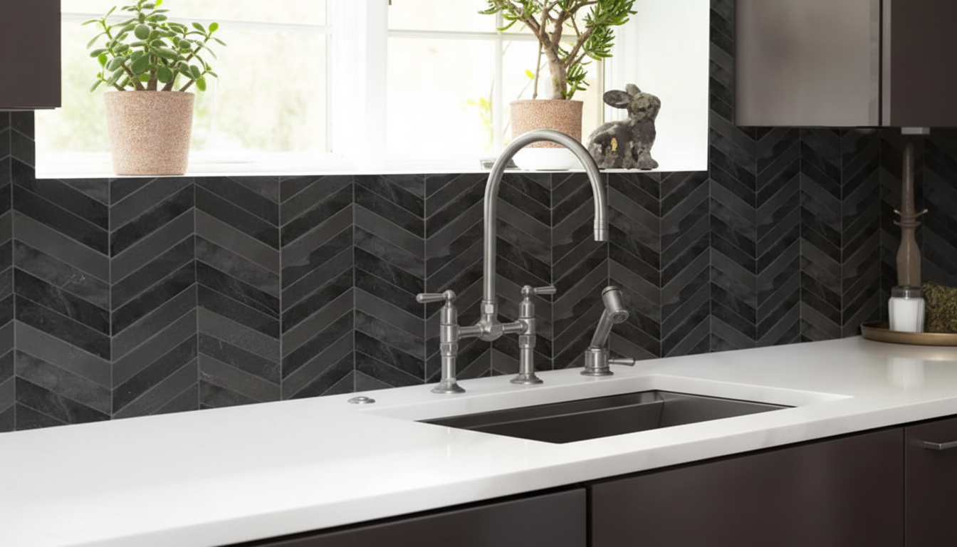 Waterproof 3D Peel-and-Stick Backsplash Tile for DIY