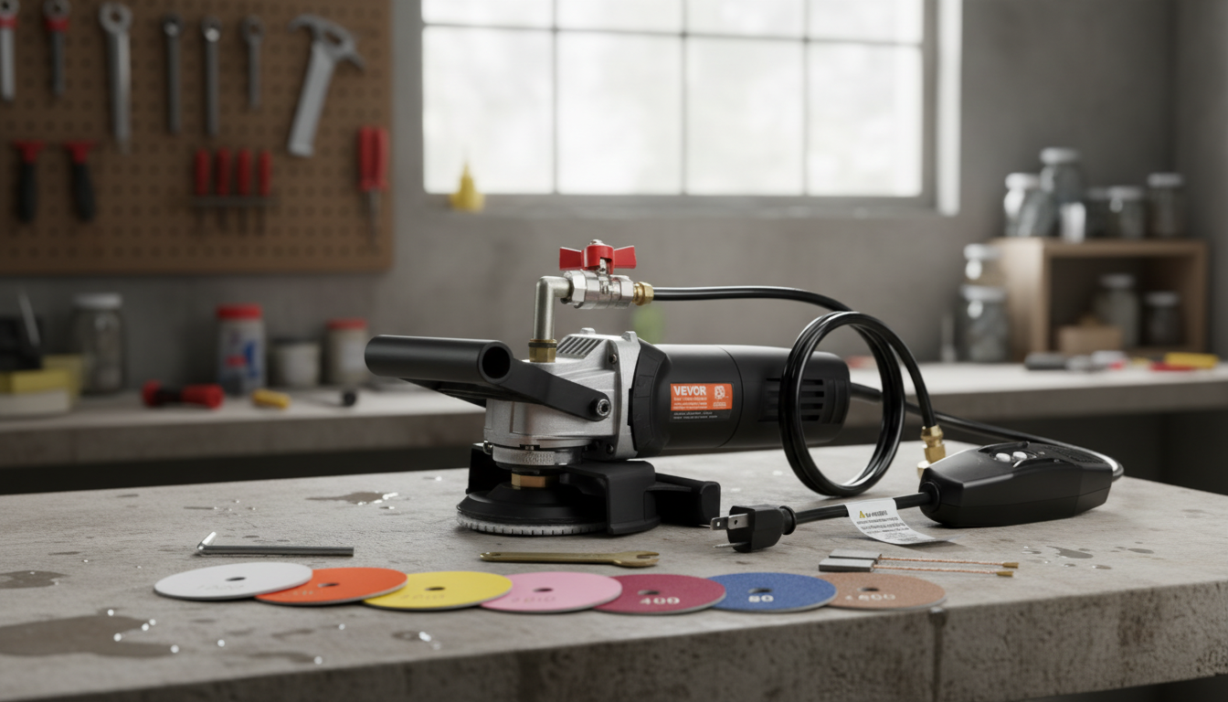 Wet Polisher Guide: Concrete, Granite & Marble Finishes