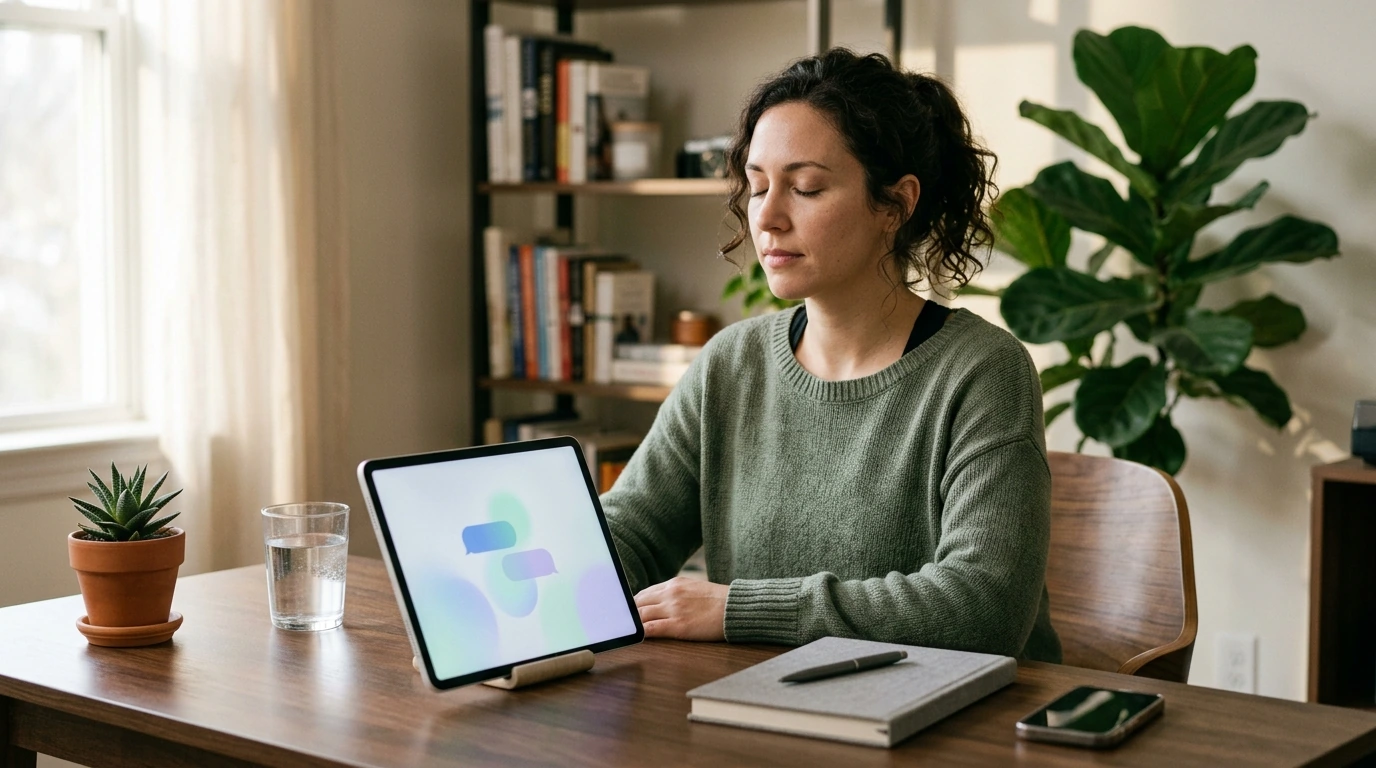 10-Minute AI Routine for Calm Focus and Less Stress