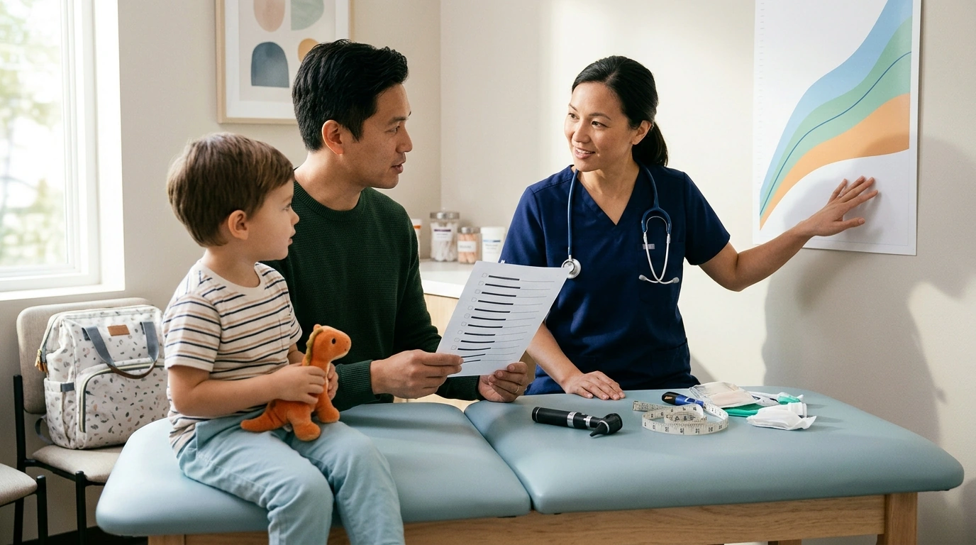 Pediatrician Well Visit Question Checklist (Printable eBook)