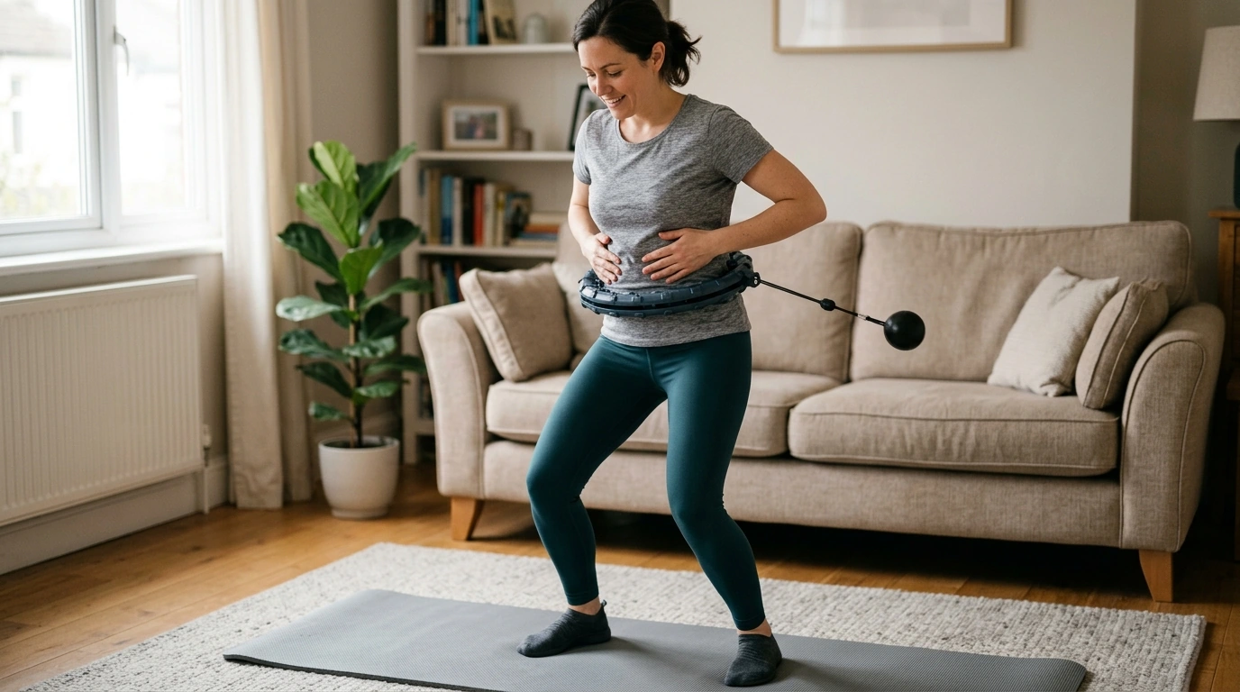 Smart Fitness Hoop Massage: Easy Low-Impact Core Cardio