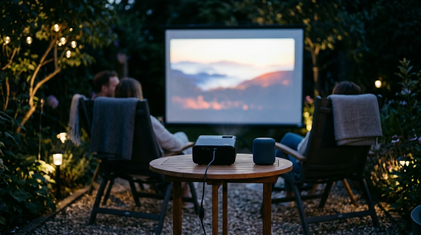 Mini 4K Android 11 Projector: Wi‑Fi, BT 5.4, 290 ANSI