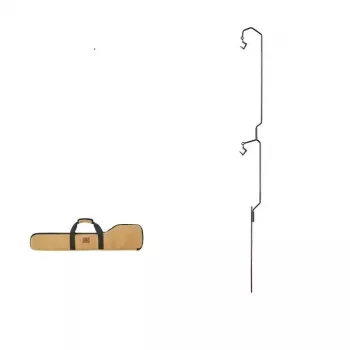 Detachable Single-Leg Iron Camping Lamp Holder Guide