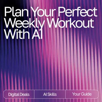 AI Weekly Workout Plan: Strength, Cardio & Recovery