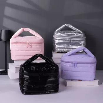 Luxury Waterproof Makeup Bag for Chic Travel Storage